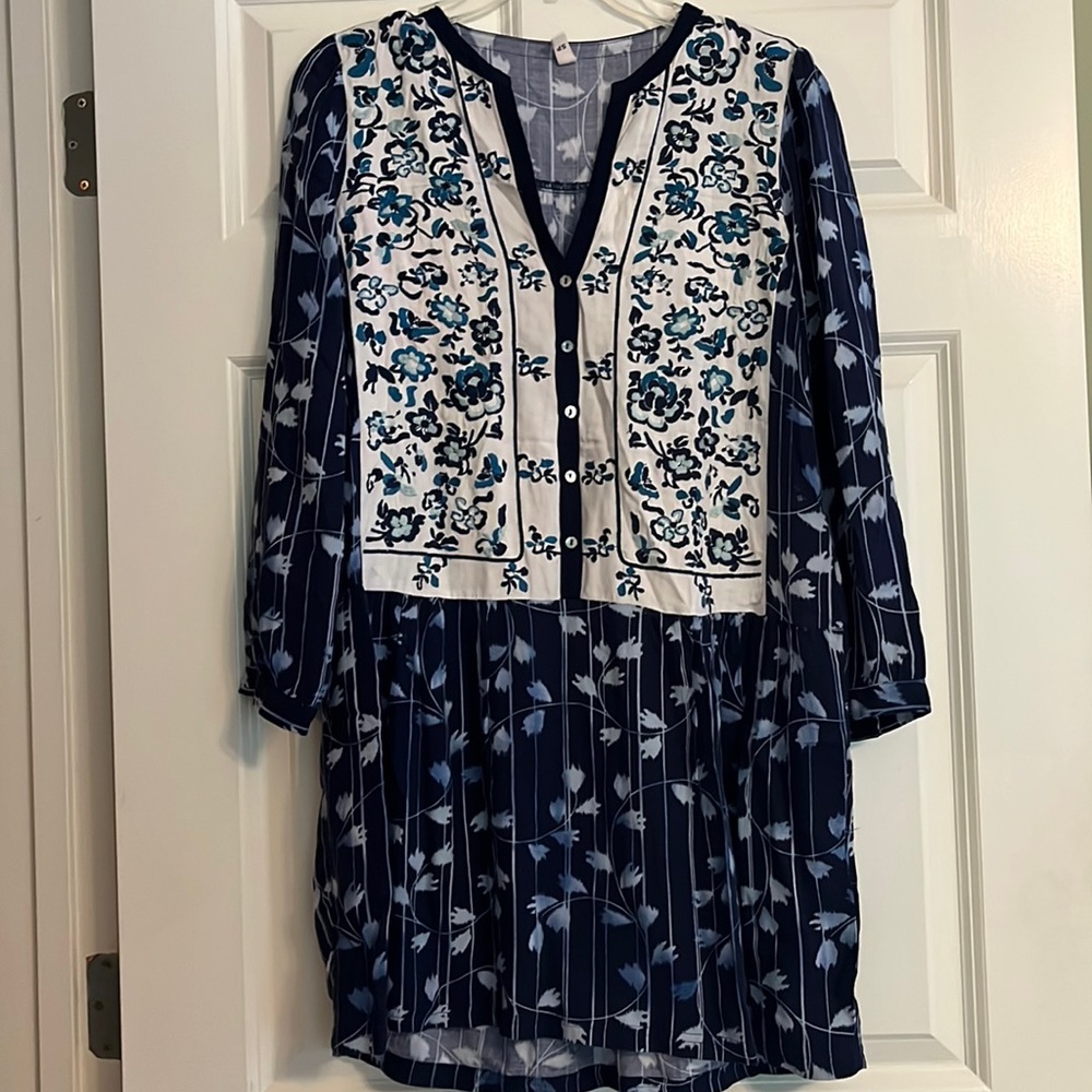 Tiny brand Blue Floral Dres